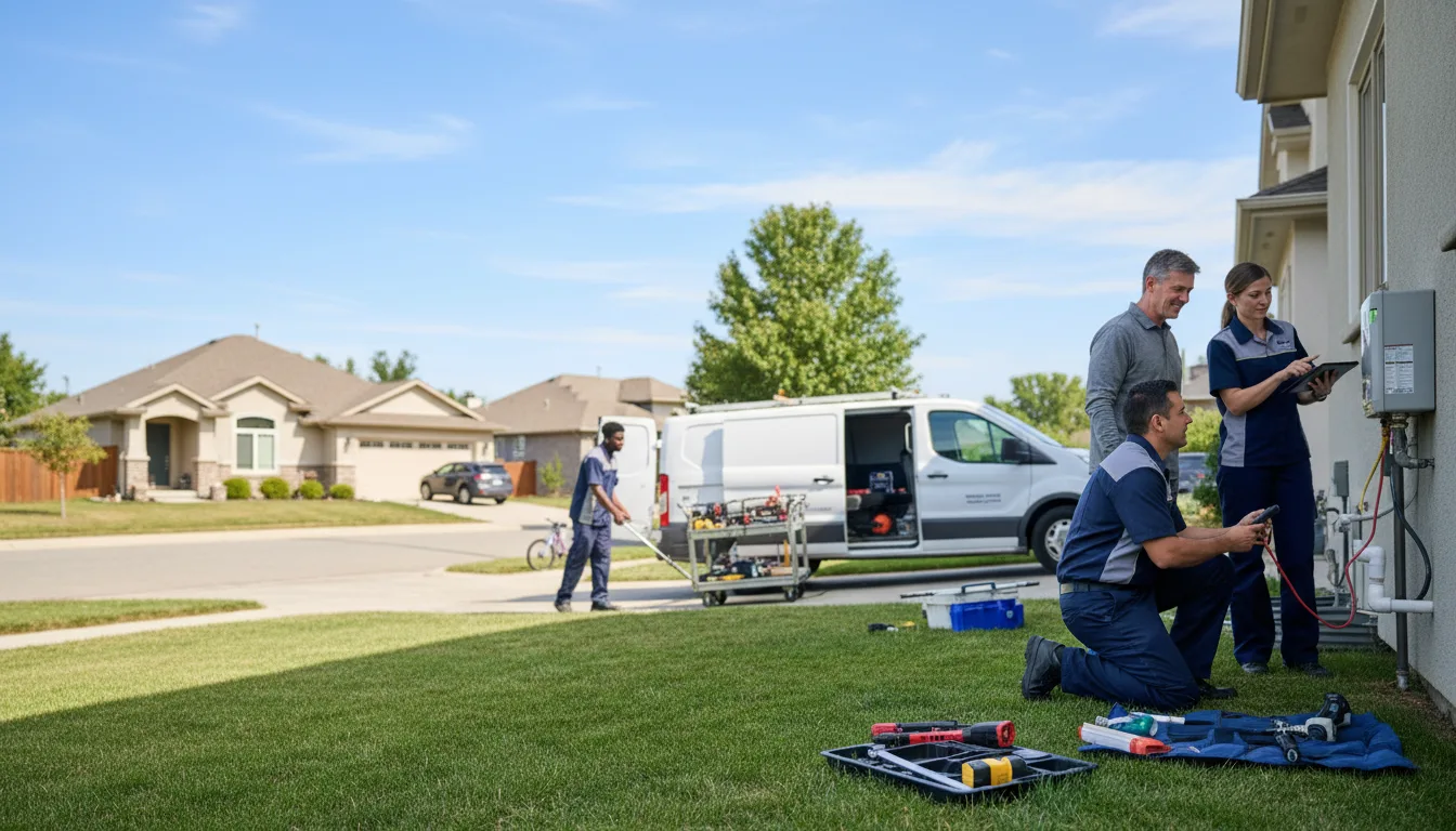 Tankless water heater service in Rockbridge, IL